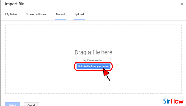 image titled Import Excel File to Google Sheets step 5