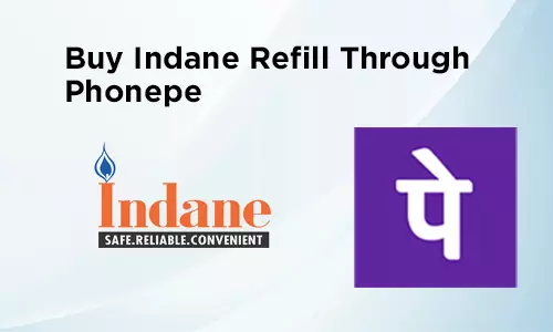 buy indane refill through phonepe