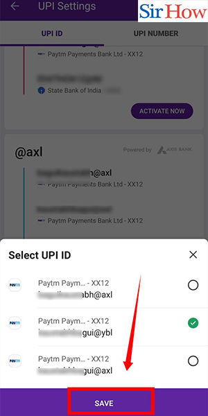 Image title change vpa in phonepe step 4