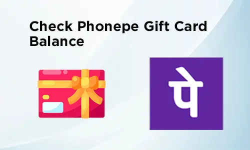 check phonepe gift card balance