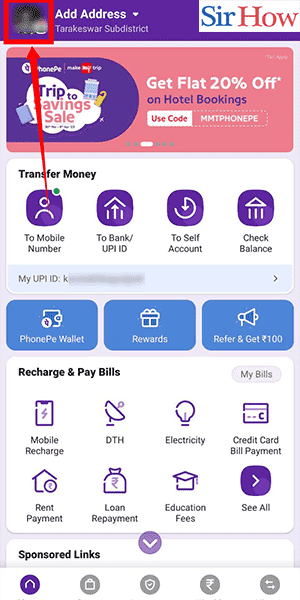 Image title manage autopay in phonepe step 3