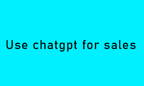 Image titled use chat-gpt for sales